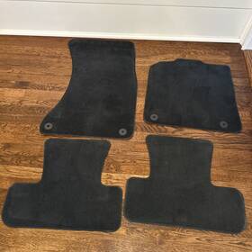 8r0-864-450-9am Audi 2010 Q5 Interior Floor Mats Carpets Set Of 4 8r0-864-450-9am/8r1 863 691 A
