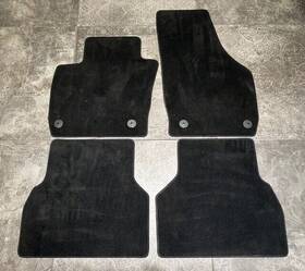 8u1863691a Audi 8u1863691 2015-2018 Q3 Factory Genuine Floor Carpet Mats Set Black Oem