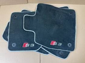 8v5061270 Audi 2015 -2020 S3 Carpet Floor Mat Set Left Right Front Rear Black Oem