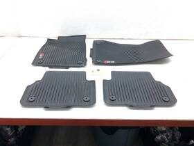 8w0061511 Audi 2018-2024 S5 F5a Sportback All Weather Rubber Cover Floor Mats Set Oem