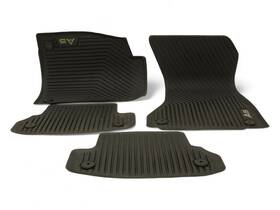 8w7061501 Audi 2018 - 2023 A5 F5 Coupe Floor Mat Rubber Interior Front Rear Set Of 4 Oem