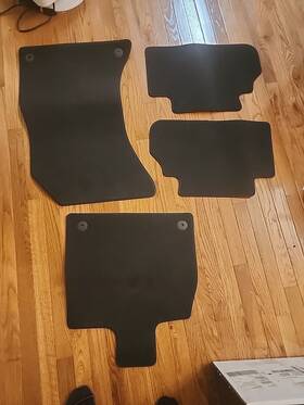 Vcmex150100 Audi Genuine 2018-2022 Q5 Carpet Floor Mats Oem Set Of 4 A Qa5