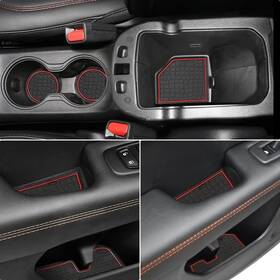 Auovo 191869912945 Antidust Door Mats For 2018 2019 2020 2021 Compass Accessories Interior Gate Doo
