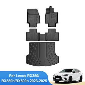 Fm-le-012-zh-2 Ausmttx22 For Car 2023-2025 Lexus Rx350/rx350h/rx500h Floor Mats And Cargo Liners Carpet Set