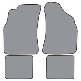 Fm201f Auto Custom Carpet 16017 Floor Mats For 1989-95 Toyota Pickup Ext Cab Fm18r Cutpile 4pc