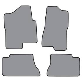 20625 Auto Custom Carpet Floor Mats For 01-06 Chevy Silverado 3500 Crew Cab Cutpile 4pc