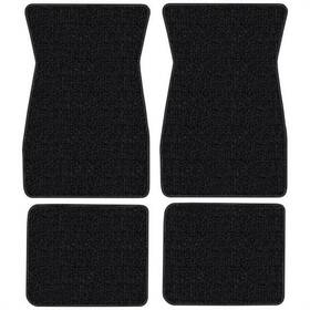 19360-72-10 Auto Custom Carpets Acc 1970-1973 Fits Chevy Camaro Loop Floor Mats 4 Piece Dark Brown
