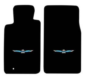 16755-112-c Auto Custom Carpets Inc. For 55-57 Ford Thunderbird Carpet Floor Mats With Embroidered Bird Logo