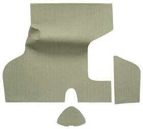 26602 Auto Custom Carpets Inc. 1955-1956 Mercury Montclair Trunk Mat Without Boards Burtex Acc