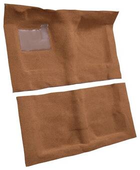 Cpt6872a-45 Auto Custom Carpets Inc. 1968-72 Chevy Chevelle 2 Door Acc Carpet Kit With Jute Padding Green