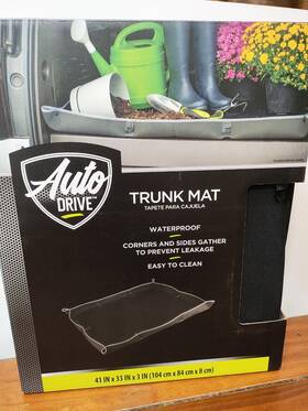 Auto Drive 681131046442 New Trunk Mat Fits Most Vehicles