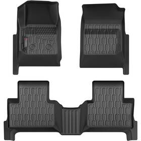 Big060663 Autobull Floor Mats Liner For 2015-2022 Chevy Colorado/gmc Canyon Crew Cab Odorless Tpe