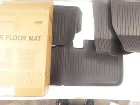 Tem-1660 Autocessking Autocesskinf Floor Mats For Tesla Model Y 5 Seater All Weather Anti-slip 6pcset