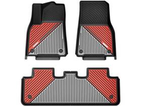 24jmqf72 Autopart Premium Floor Mat Set Apr For Tesla Y 2021 2022 2023 2024