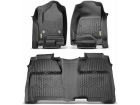 53qgwx Autopart Premium Front Rear Floor Mat Set Fits Silverado 3500 Hd 2015-2019