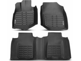 Mx969pj Autopart Premium Floor Mat Set For 2009-2013 Honda Fit Hatchback 2010 2011 2012