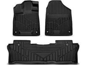 Tx81z2 Autopart Premium Floor Mat Set For 16-22 Honda Pilot 3.5l V6 Ex-l Lx Elite Ex Touring
