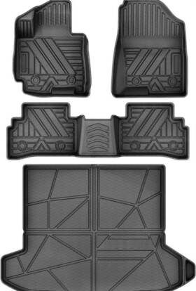 Cifmfm-4036 Autosaver88 Tpe Rubber Floor Mats Trunk Cargo Liners For 2022-2025 Hyundai Tucson Not Hybrid