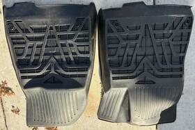 Auxito 810038824789 Floor Mats For Chevrolet Silverado And Gmc Sierra 2500 Hd 2015-2019 Double Cab