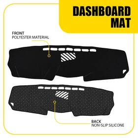 Zgd-is250-06-13 Auxito For 2006-2013 2007 2008 Lexus 250 Is 350 Dashboard Cover Dashmat Dash Mat Pad