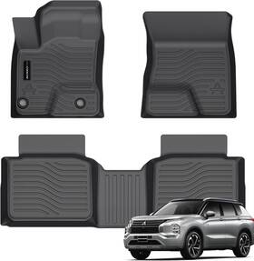 Afma-086 Auxko All Weather Floor Mats Fit For Mitsubishi Outlander Phev 2023 2024 2025 Tp