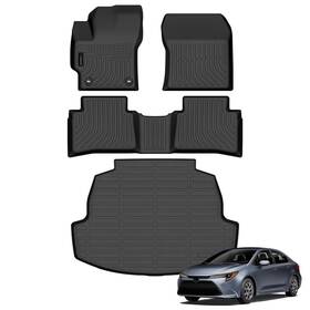 Afma-166 Auxko All Weather Floor Mats Cargo Mat Fit For Toyota Corolla Sedan 2026 2025