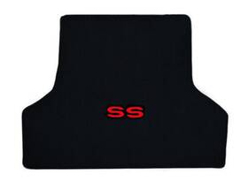 451212 Avery Floor Mats 1968 - 1972 Chevelle Trunk Mat Carpet Embroidered Red Ss Logo