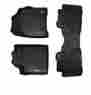 A0036 B0036 Maxliner Black 2-row Set Of Floor Mats For Honda Pilot 609788052258