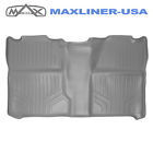 B2020 Maxliner Maxfloormat All Weather Custom Floor Mats Liner Second Row Chevy Crew Cab Gray 609788051848