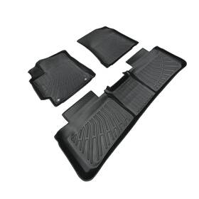 Backye Bck48895k For Toyota Camry 2012-2015 2016-17 Tpe All-weather Front&rear Floor Mats Liners