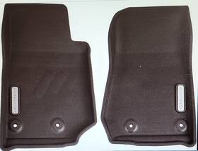 Bljp-bl-0002r Baselayer - Front Floor Mat Liners For Jeep Wrangler Jk 2014-2018