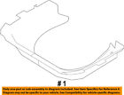Bb5z7813046ac Ford Oem Mat Set