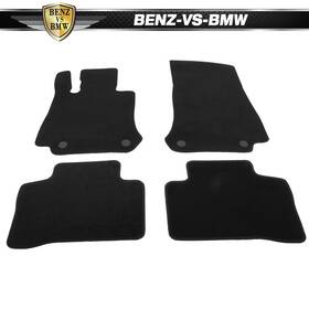 Bnz-cp284bk Benz-vs-bmw Fits 16-22 Glc-class Suv 17-23 Glc Coupe Car Floor Mats Nylon Carpet