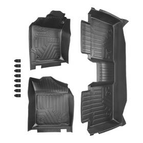 5dof37 Bfo Floor Mats Liner For Toyota Camry 2007-11 Tpe All Weather Protection Anti-slip