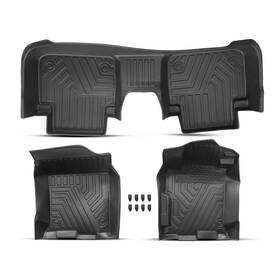 5dyroe Bfo All Season Anti-slip Floor Liner Mats Waterproof For Honda Accord Sedan 2013-17