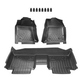 6e0wyt Bfo Car Floor Mats Custom Fit Waterproof For Toyota Camry 2007 2008 - 2011 Tpe