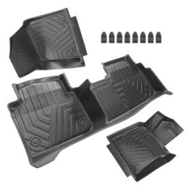 E9i20c Bfo Floor Mats Liner 3x Kit For Toyota Camry 2018-2021 2022 2023 Tpe All Weather