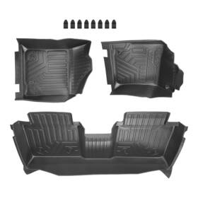F90ds4 Bfo Car Floor Mats Front And Rear For Toyota Camry 2007-2011 Direct Replacement