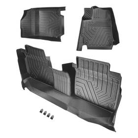 Jqoip2 Bfo Front And 2nd Row Floor Liner Set Tpe Rubber For Toyota Camry 2012-2017 New