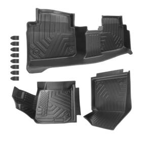 Q0cp6s Bfo All Season Black Floor Liner Mats Waterproof For Toyota Camry 2018-2021 2022-23