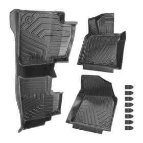 S02gtr Bfo Floor Mats Liners Black Tpe All Weather For Toyota Camry 2018 2019 2020-2023
