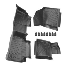 U8jzm9 Bfo Floor Mats Liners Black Tpe All Weather For Toyota Camry 2018 2019-2023 New
