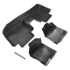 Usb3mc Bfo All Season Black Floor Liner Mats Waterproof For Honda Accord Sedan 2013-17 New