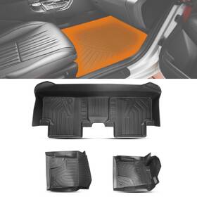 Bfo Vu0a27 Carpet Floor Mats Tpe All Weather For Honda Civic 2012 2013 2014 2015 Anti-slip