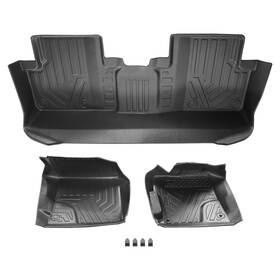 Ycxns4 Bfo Carpet Floor Mats Tpe All Weather For Honda Civic 2012 2013 2014 2015 Anti-slip