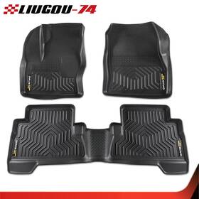 Big061614 Big-wheel All Weather Tpe Liners Floor Mats Fit For 2013-2019 Ford Escape 2013-2018 C-max