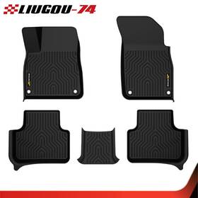 Big221790 Big-wheel Fit For 2017-2024 2025 Audi Q7 And 2019-2024 Q8 Tpe Floor Mats All Weather