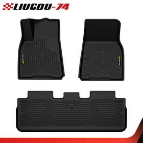 Big426939 Big-wheel All-weather Rubber Liners Floor Mats Tpe Fit For 2020-2023 Tesla Model Y New