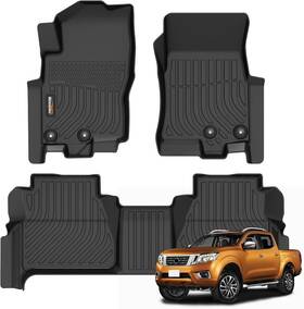 Bmt-fr-2226-cc Binmotor 2022-2026 Nissan Frontier Crew Cab Floor Mats All Weather Tpe Liners Black New
