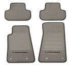 92219641 Black Floor 10-15 Carpet Premium Mats Camaro Frt. Rr Edge Lt.gray
